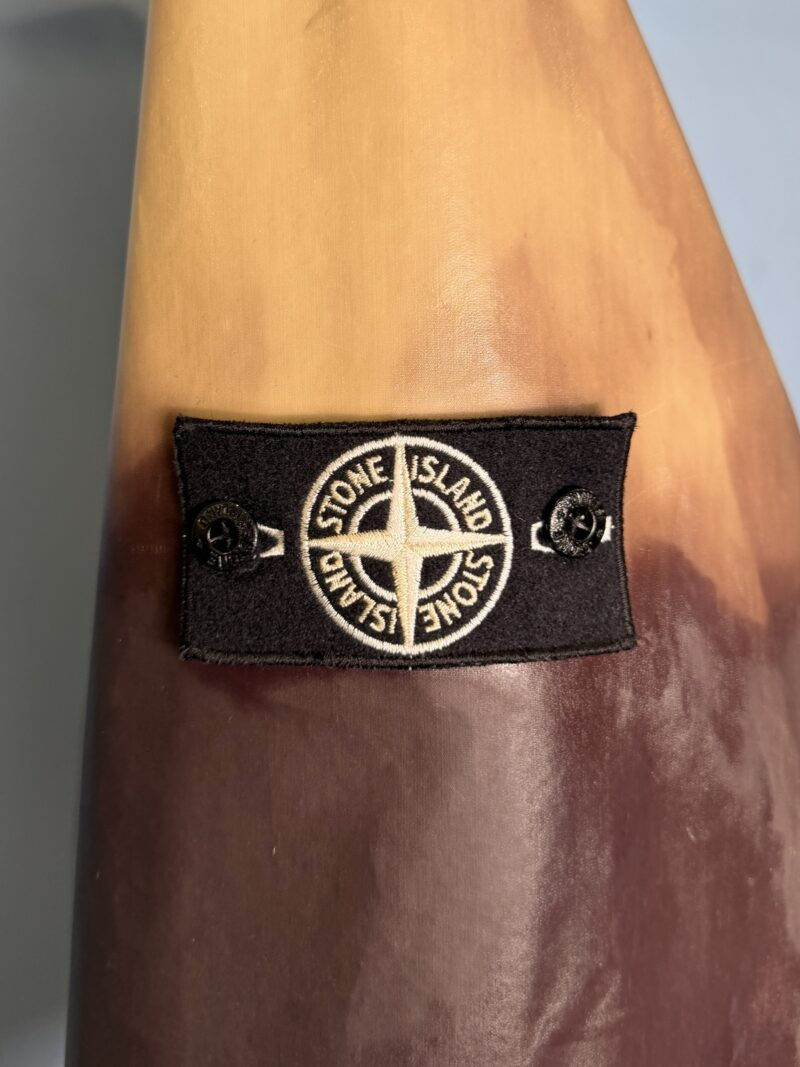 Large Stone Island 2010 Brown Yellow Heat Reactive Lightweight Jacket - Image 5
