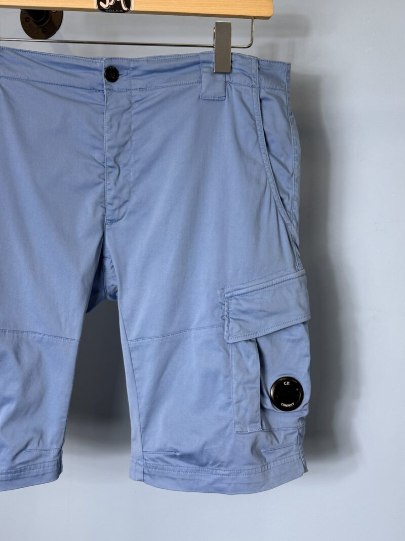 Alternative view of XL C.P. Company Sky Blue Lens Cargo Shorts