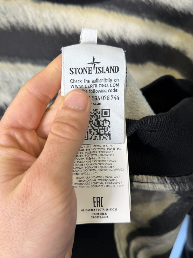 RARE XXL Stone Island White Tiger Camo Crewneck Sweatshirt Jumper - Image 4