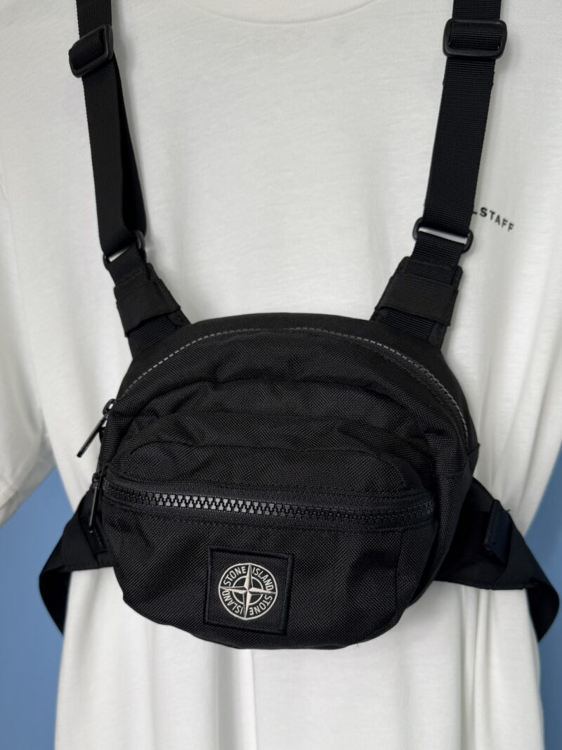 Alternative view of Stone Island Black Fluo Crossbody Torso Bag