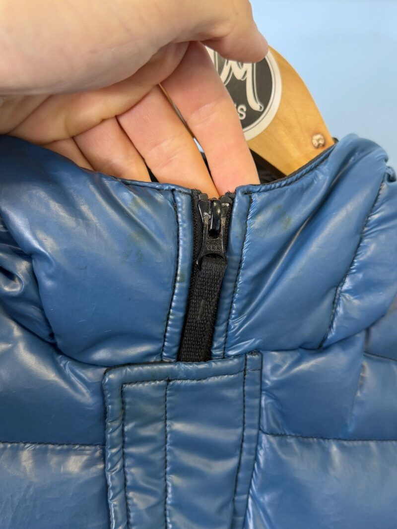 RARE Age 8 Stone Island Junior Blue Ice Down Gilet - Image 8