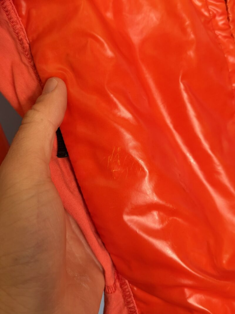 RARE Age 10 Stone Island Junior Red Orange Heat Reactive Lamy Jacket - Image 9
