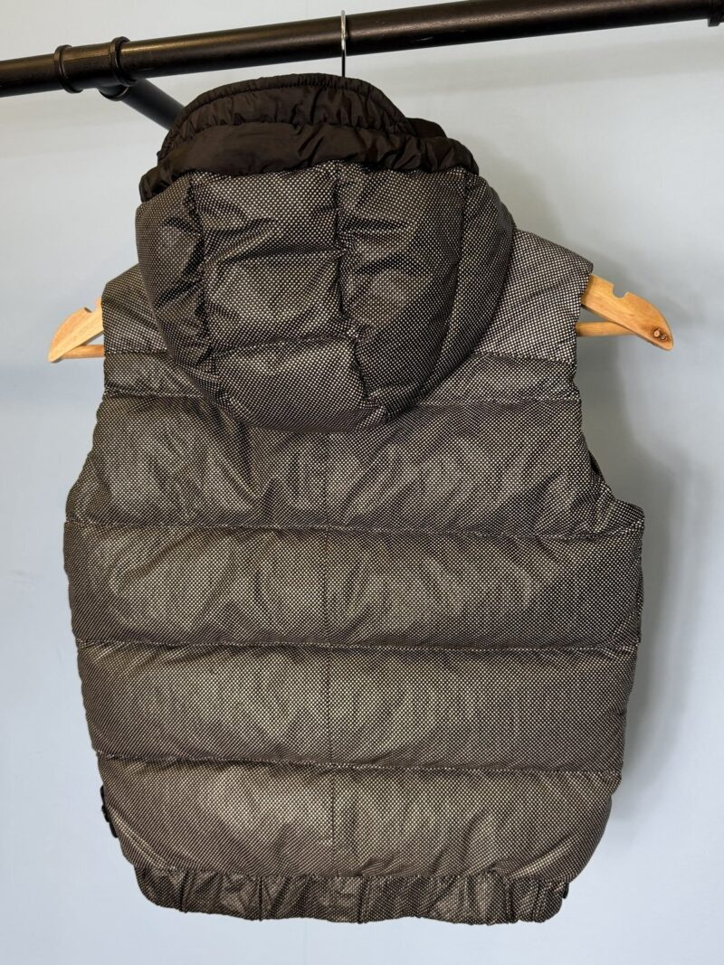 RARE Age 8 Stone Island Junior Grey Reflective Down Gilet - Image 7