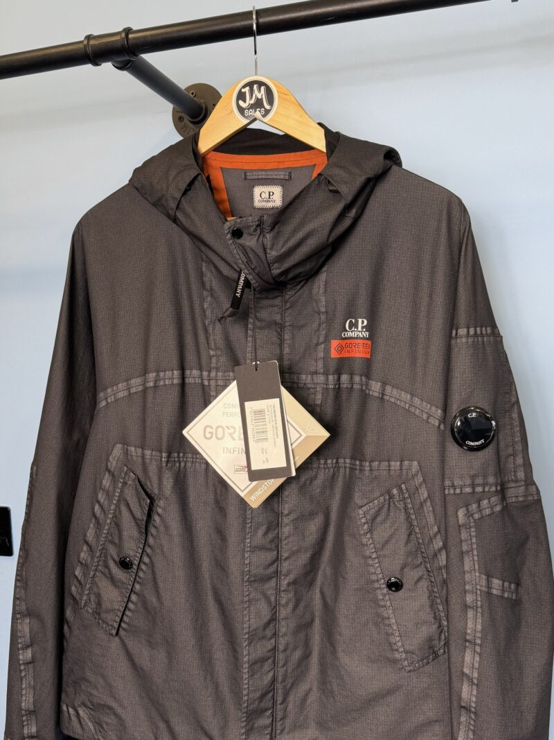 Alternative view of BNWT Medium C.P. Company Grey Orange Goretex Infinium Gore G Type Jacket