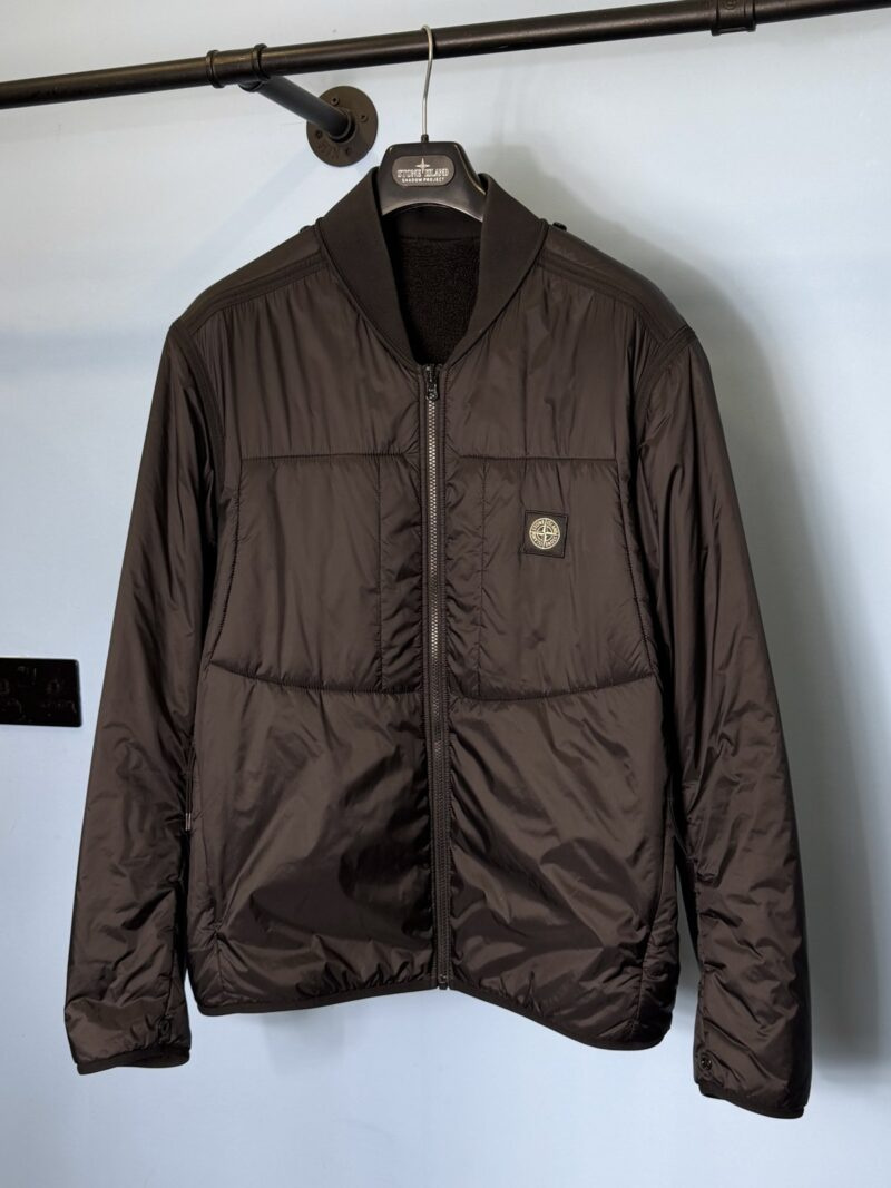 XXL Stone Island Gold Iridescent Coating Tela Parka with Reversible Liner - Image 6