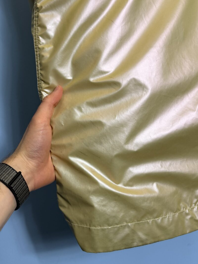 XXL Stone Island Gold Iridescent Coating Tela Parka with Reversible Liner - Image 12