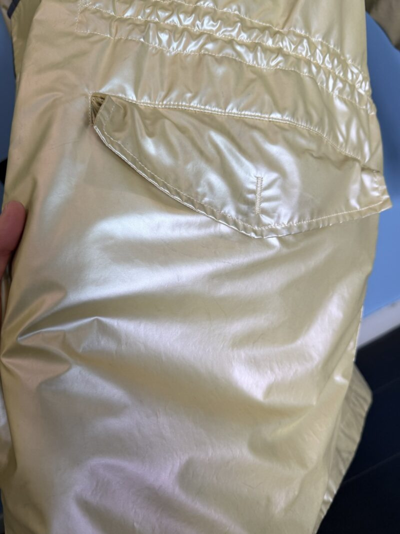 XXL Stone Island Gold Iridescent Coating Tela Parka with Reversible Liner - Image 14